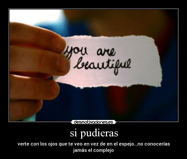 si pudieras - 