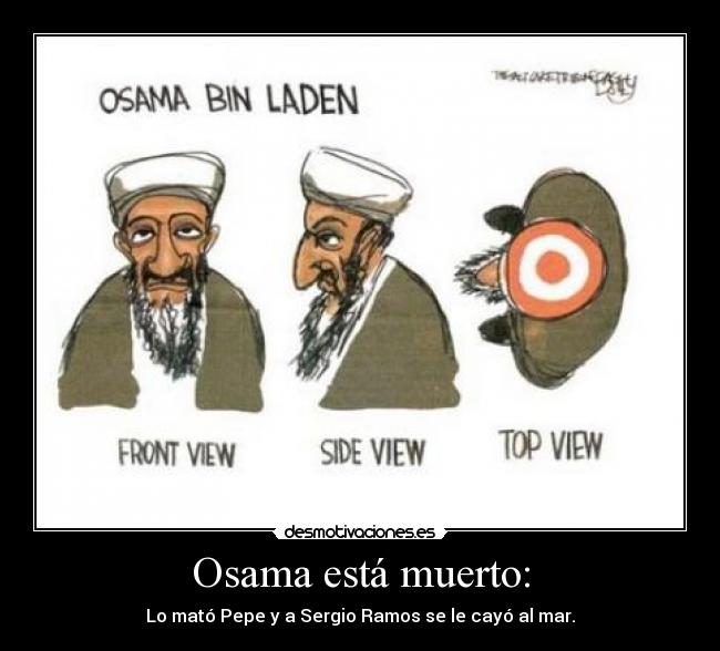 Osama está muerto: -
