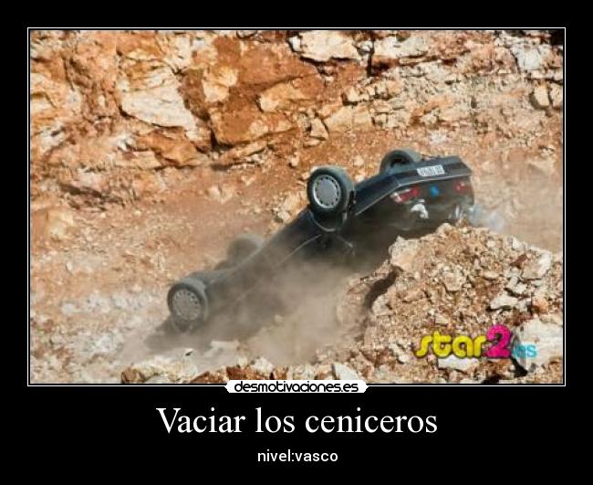 Vaciar los ceniceros -