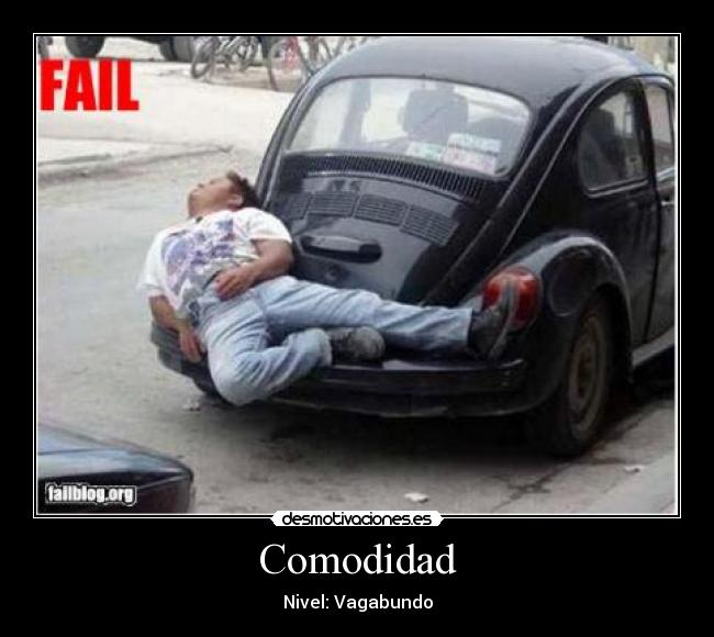 Comodidad - Nivel: Vagabundo