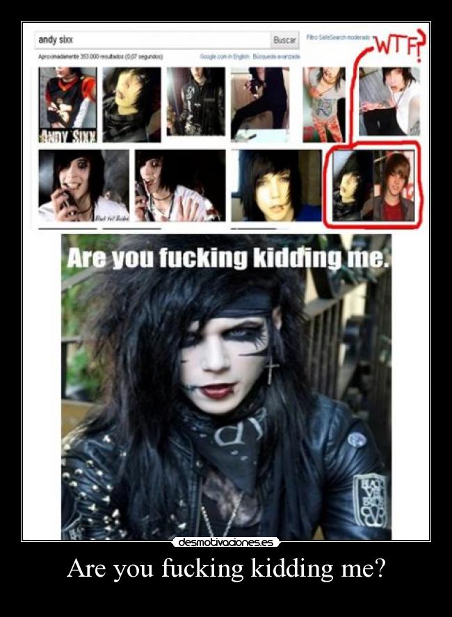 Are you fucking kidding me? - 