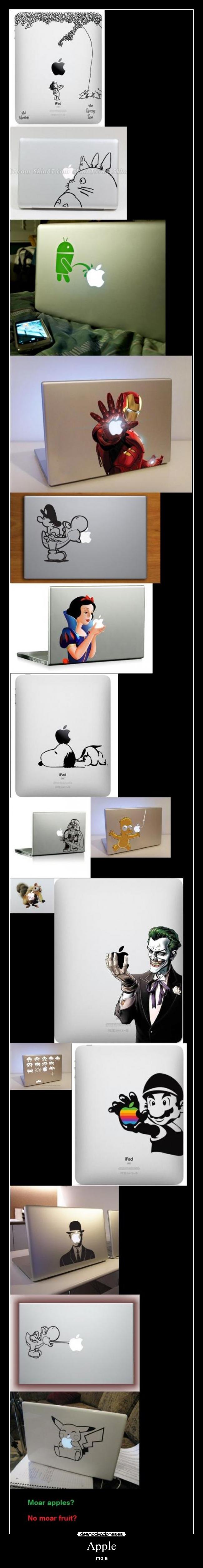 carteles apple mola desmotivaciones