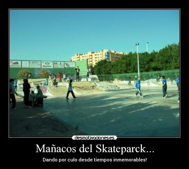 Mañacos del Skateparck... - 