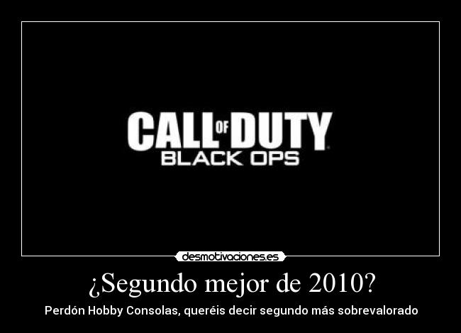 ¿Segundo mejor de 2010? - 