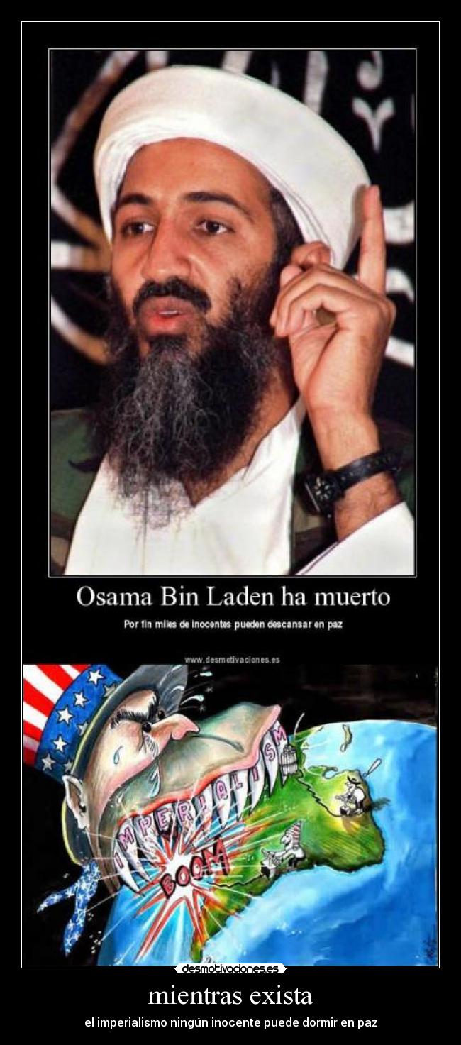 carteles bin laden imperialismo usa boom desmotivaciones