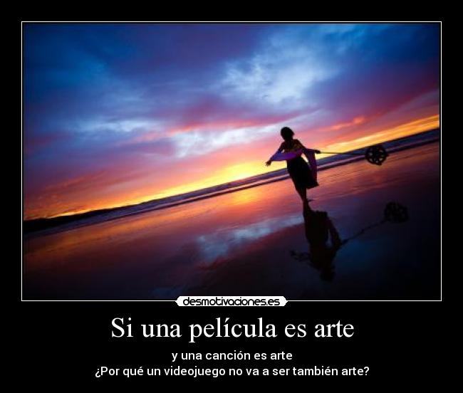 Si una película es arte -