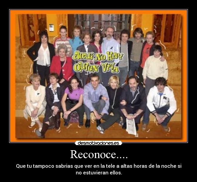 Reconoce.... -