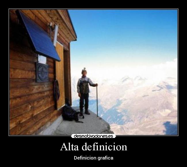 Alta definicion -