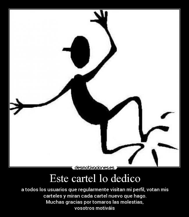 carteles motivar gracias por mirar perfil motivator desmotivaciones