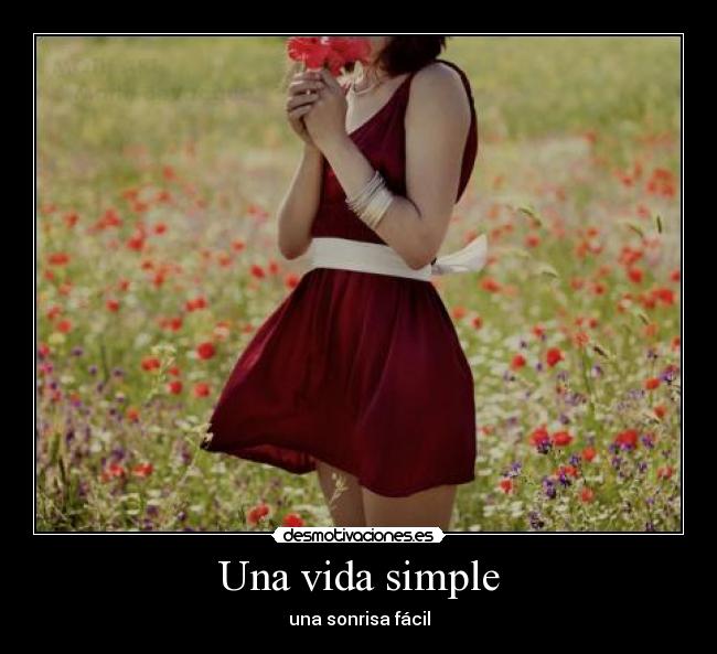 Una vida simple -