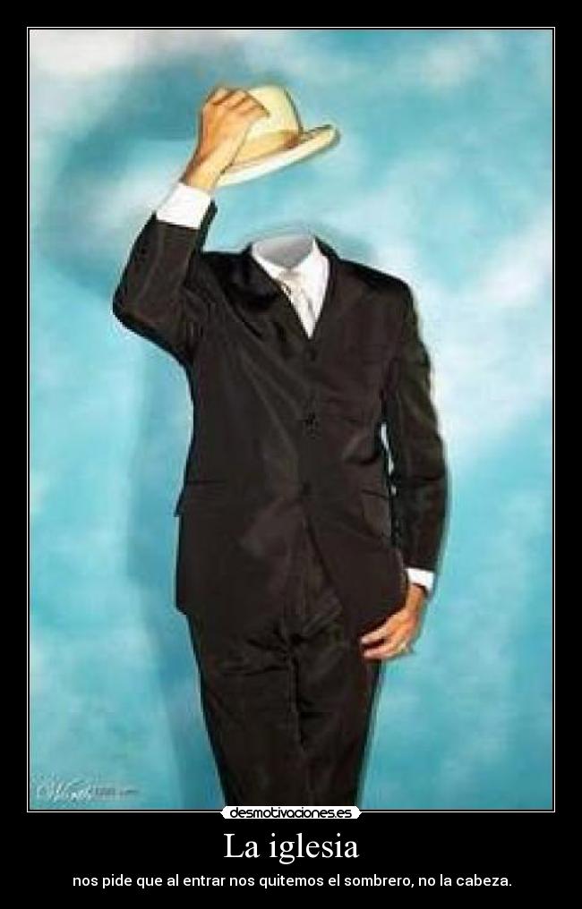 carteles iglesia desmotivaciones