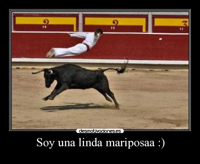 Soy una linda mariposaa :) -