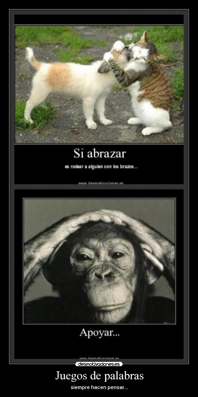 Juegos de palabras -