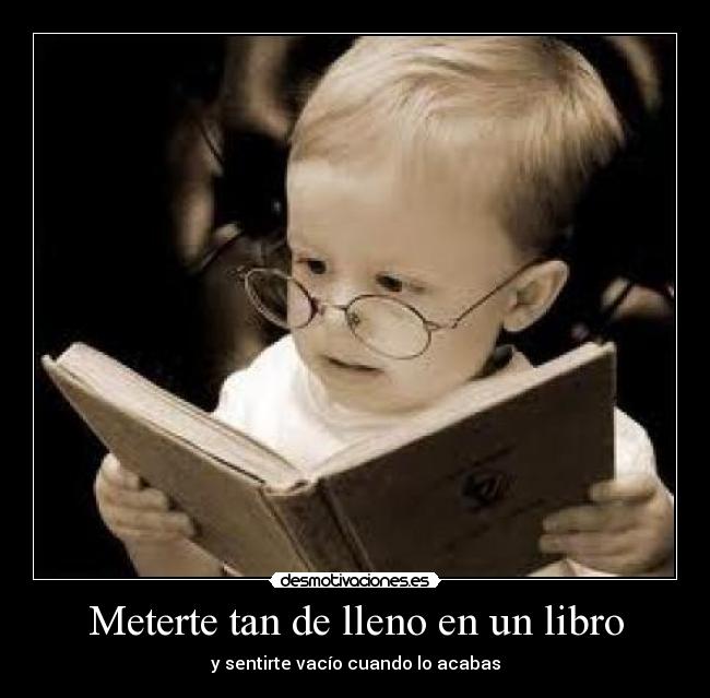 Meterte tan de lleno en un libro - 