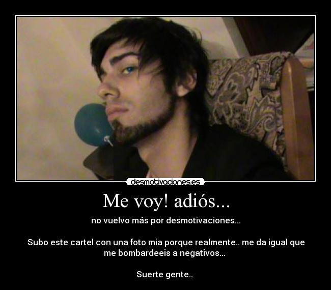 Me voy! adiós... - 