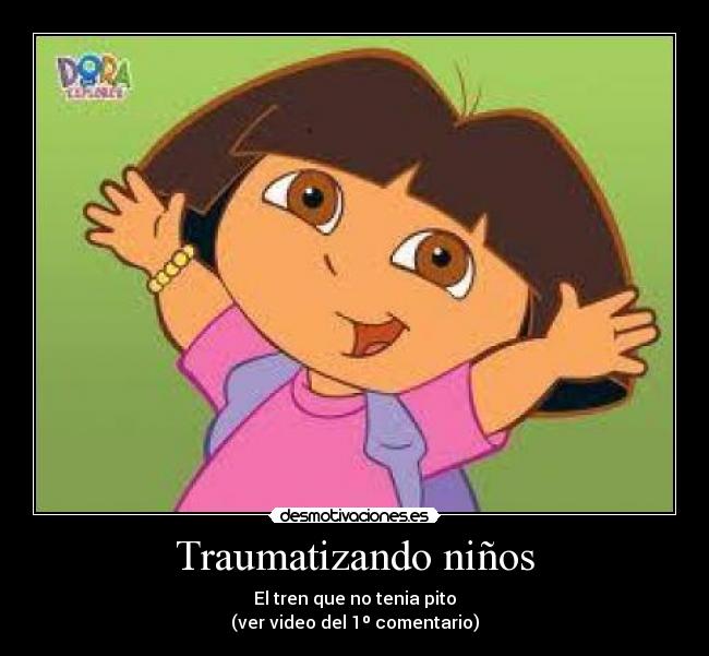 carteles dora pito desmotivaciones