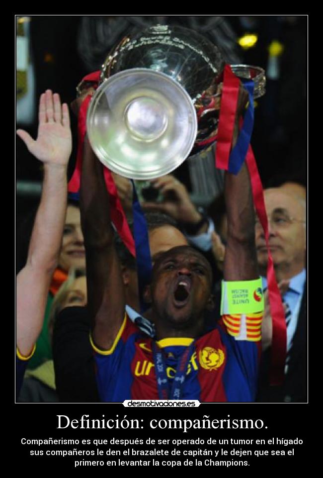 Definición: compañerismo. -