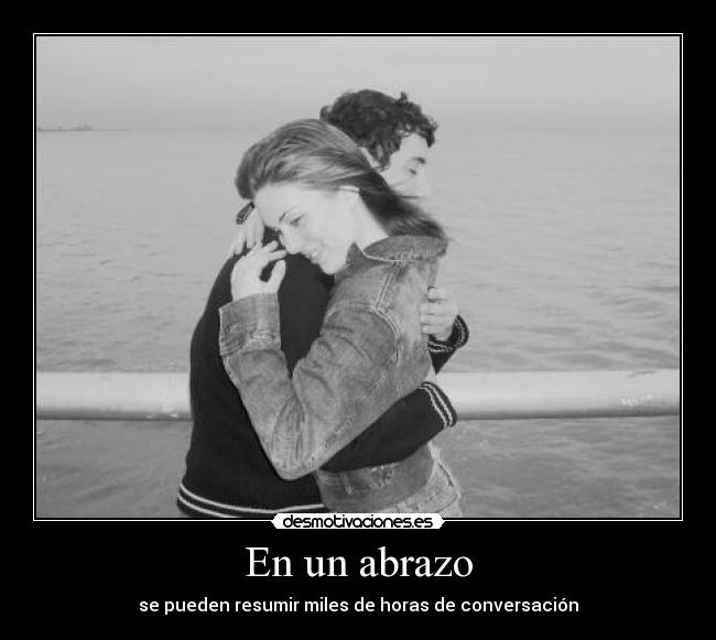 carteles abrazos desmotivaciones