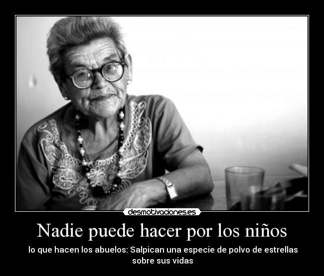 Nadie puede hacer por los niños - 