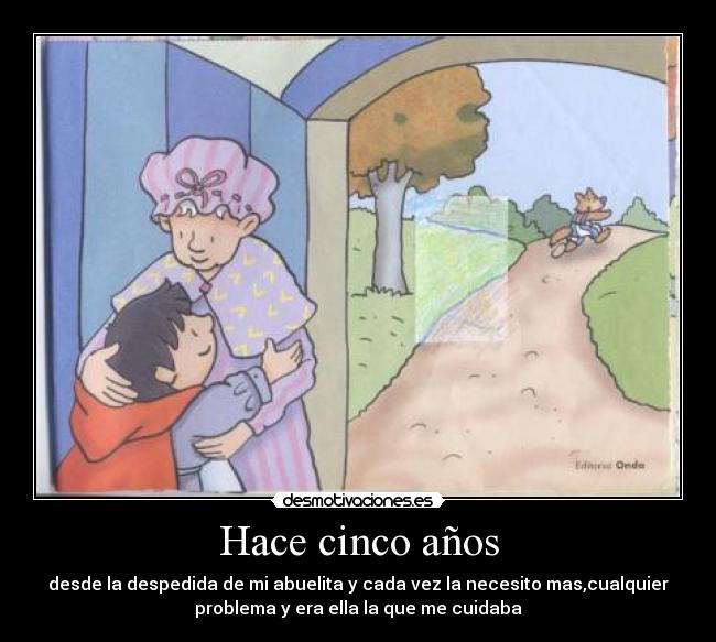 Hace cinco años -
