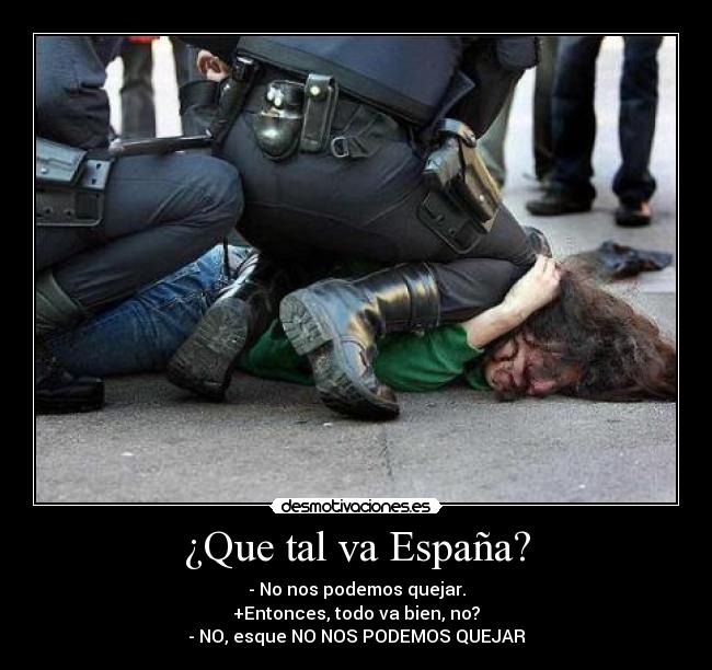 ¿Que tal va España? - 