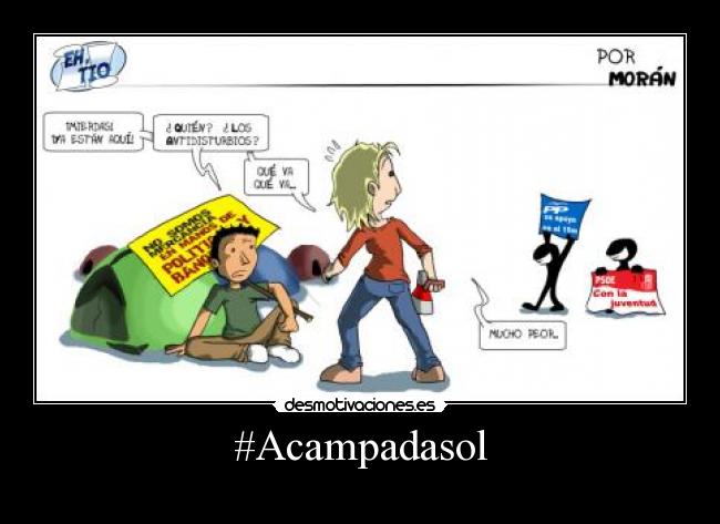 #Acampadasol -
