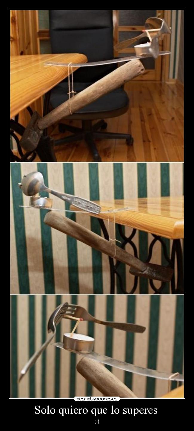 Solo quiero que lo superes -