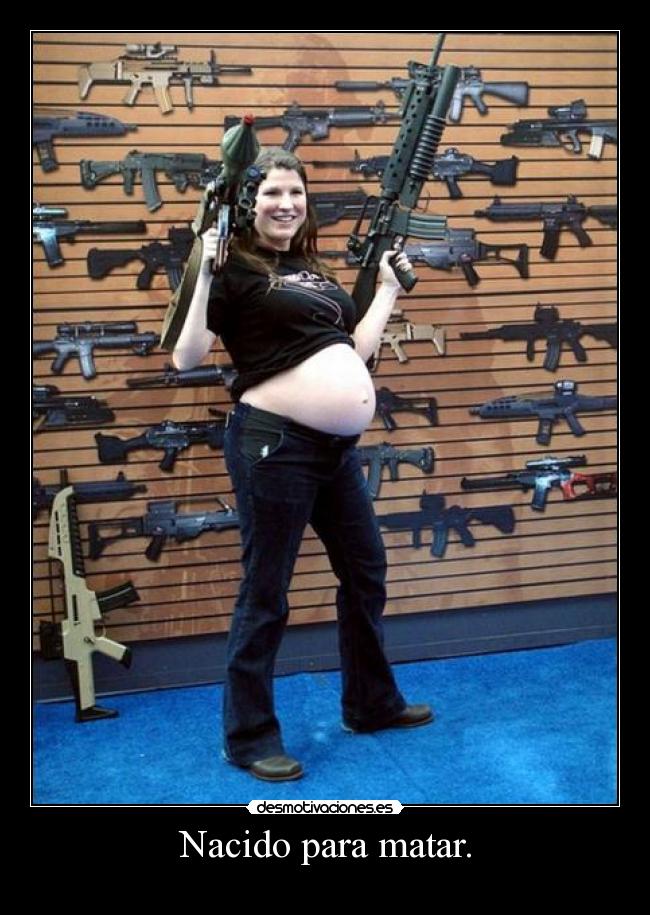 Nacido para matar. -