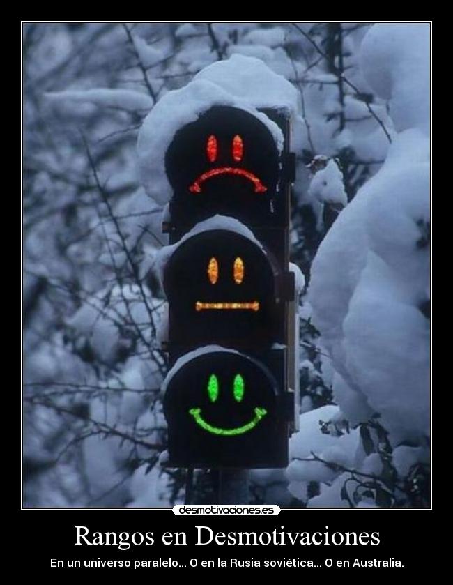 Rangos en Desmotivaciones - 
