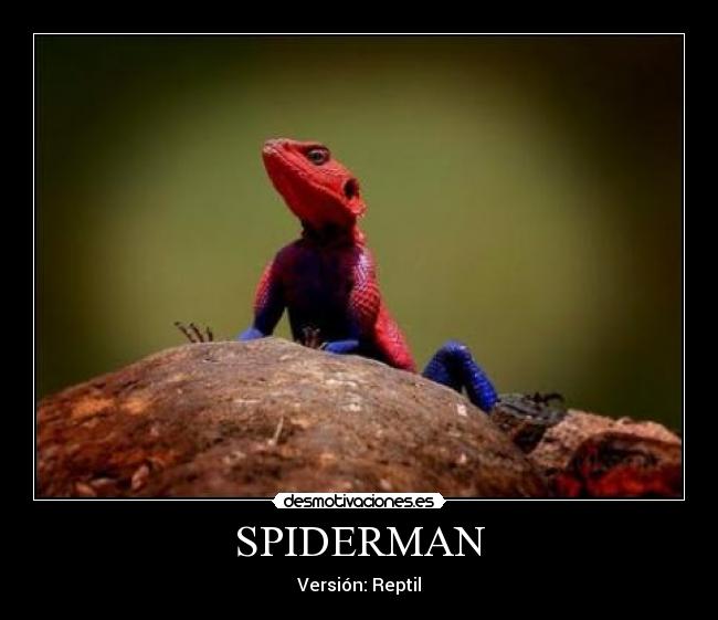 SPIDERMAN - Versión: Reptil