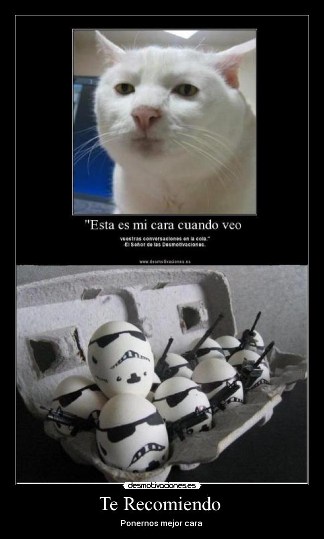 Te Recomiendo  - Ponernos mejor cara 