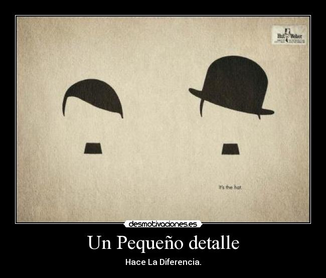 Un Pequeño detalle -