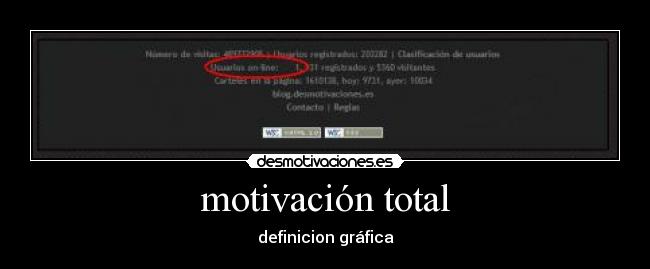 motivación total - 