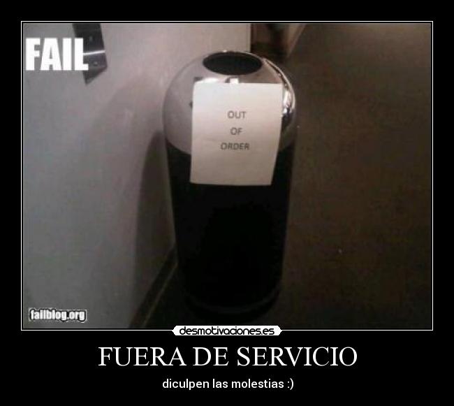 FUERA DE SERVICIO - diculpen las molestias :)