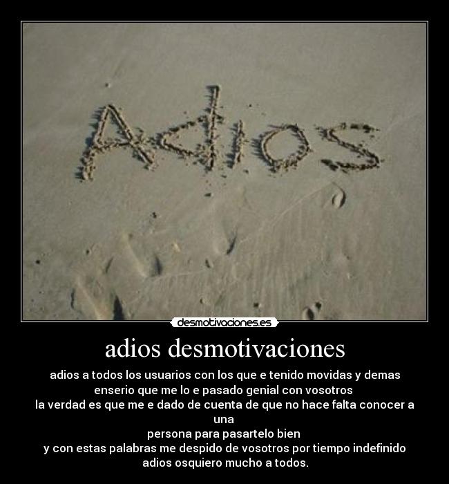 adios desmotivaciones - 