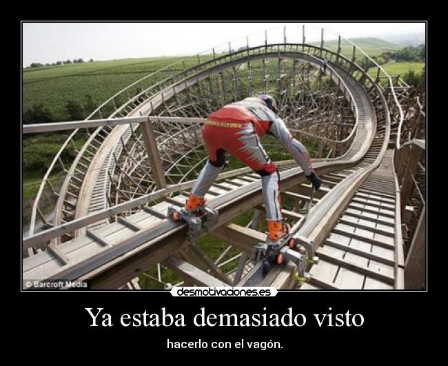 Ya estaba demasiado visto -