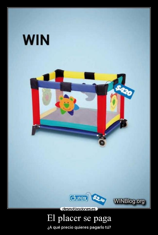 carteles condonesprecioembarazo desmotivaciones