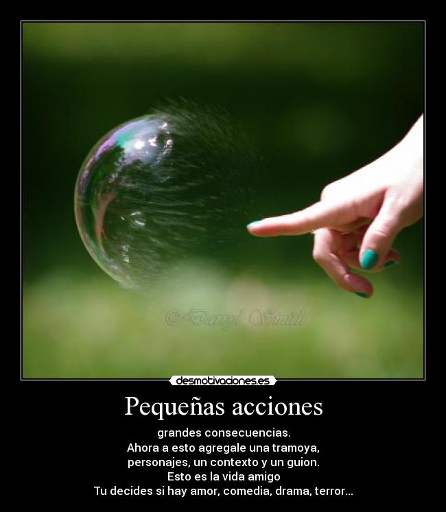 Pequeñas acciones -