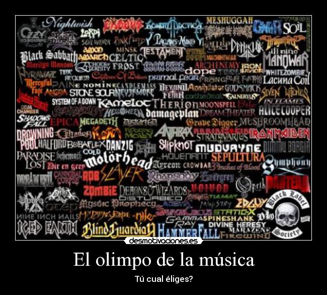 El olimpo de la música - 