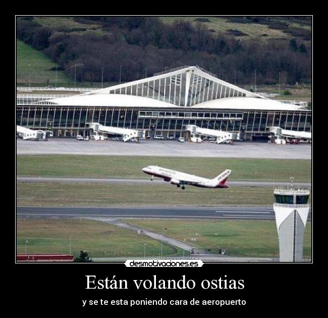 Están volando ostias - 