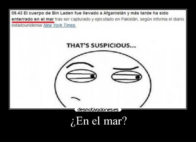 ¿En el mar? - 