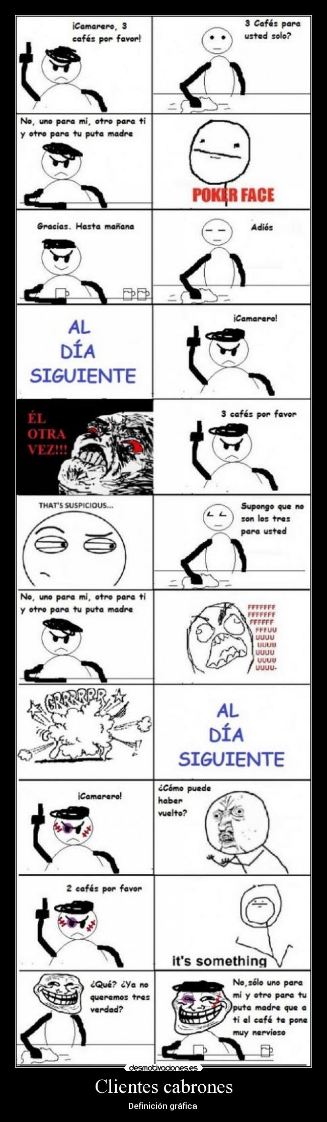 carteles clientes desmotivaciones