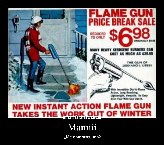 carteles mamii arma publicidad desmotivaciones