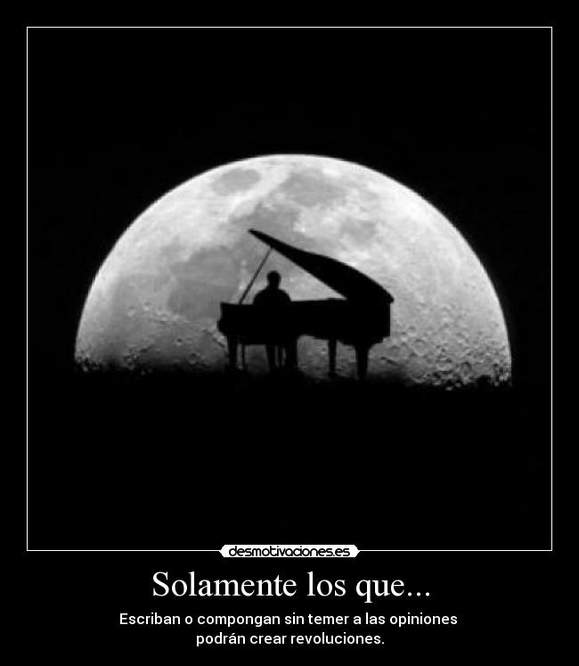Solamente los que... - 