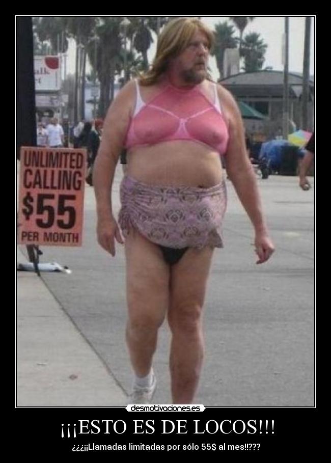 ¡¡¡ESTO ES DE LOCOS!!! - ¿¿¿¡¡Llamadas limitadas por sólo 55$ al mes!!???
