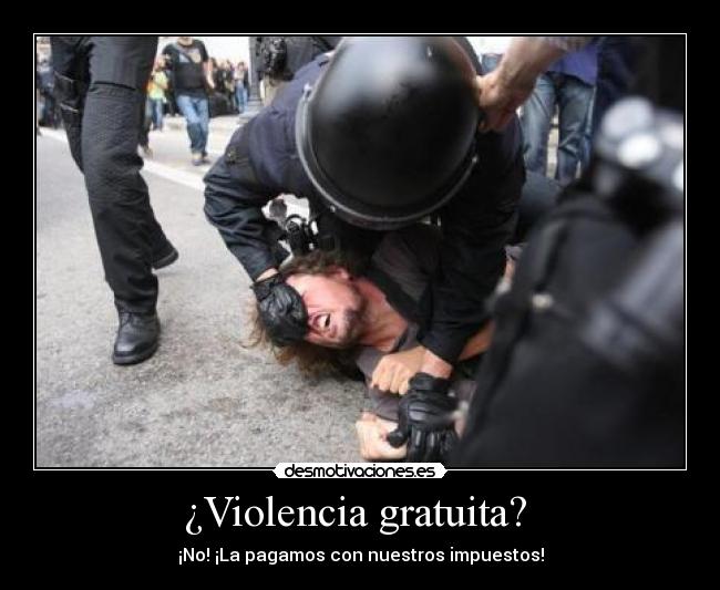 ¿Violencia gratuita? -