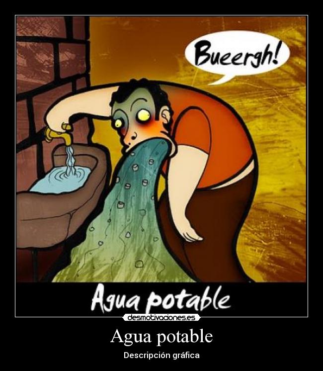 Agua potable - Descripción gráfica