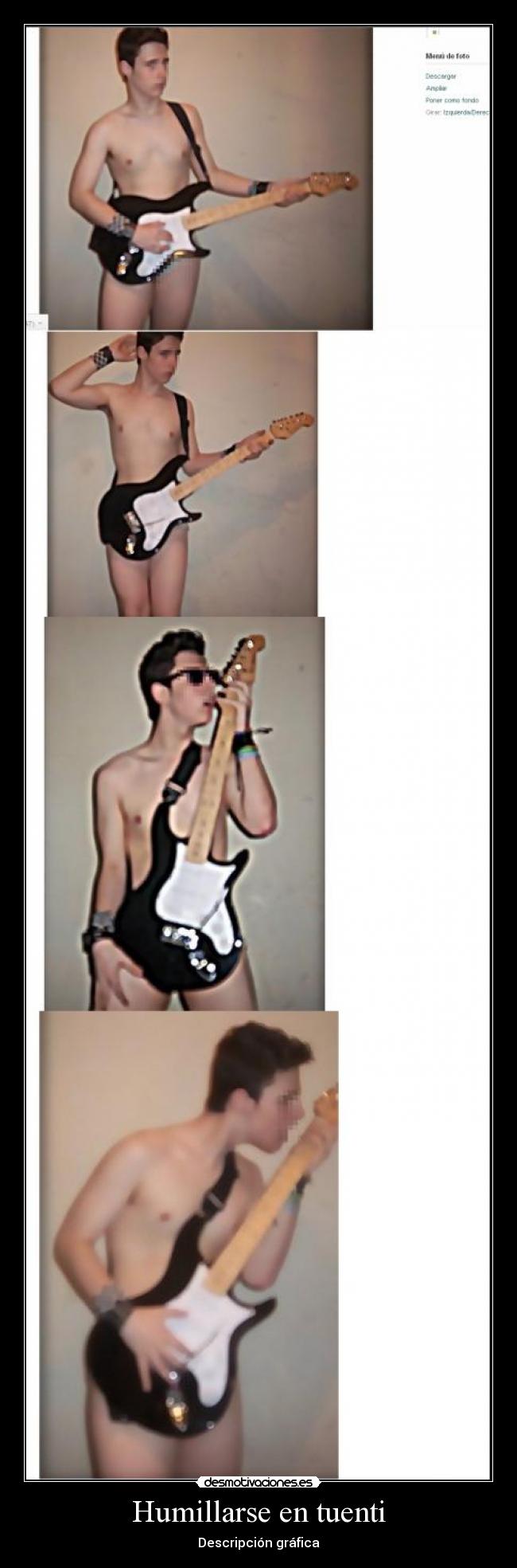 Humillarse en tuenti -