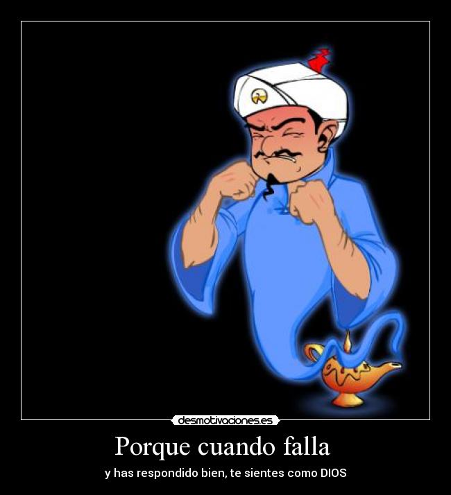 carteles akinator falla desmotivaciones