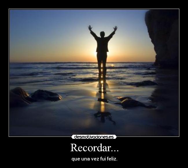 Recordar... -